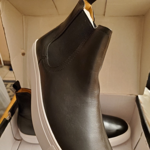 Jaxson Black Stretch Ankle Slipon - Picture 6 of 7